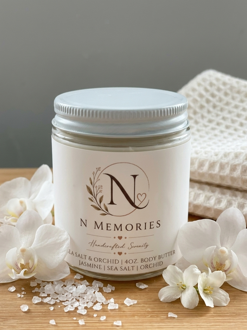 Sea Salt & Orchid Coco-Aloe & Shea Whipped Body Butter