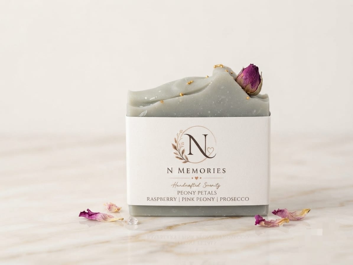 Peony Petals - Artisan Soap Bar