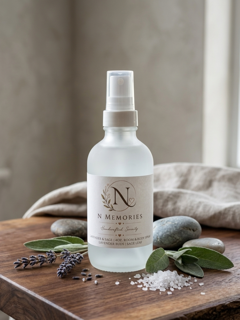 Lavender & Sage Room & Body Spray