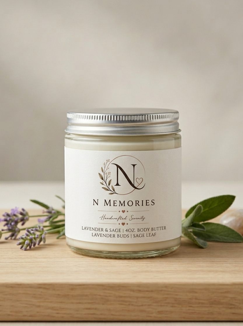 Lavender & Sage Coco-Aloe & Shea Whipped Body Butters