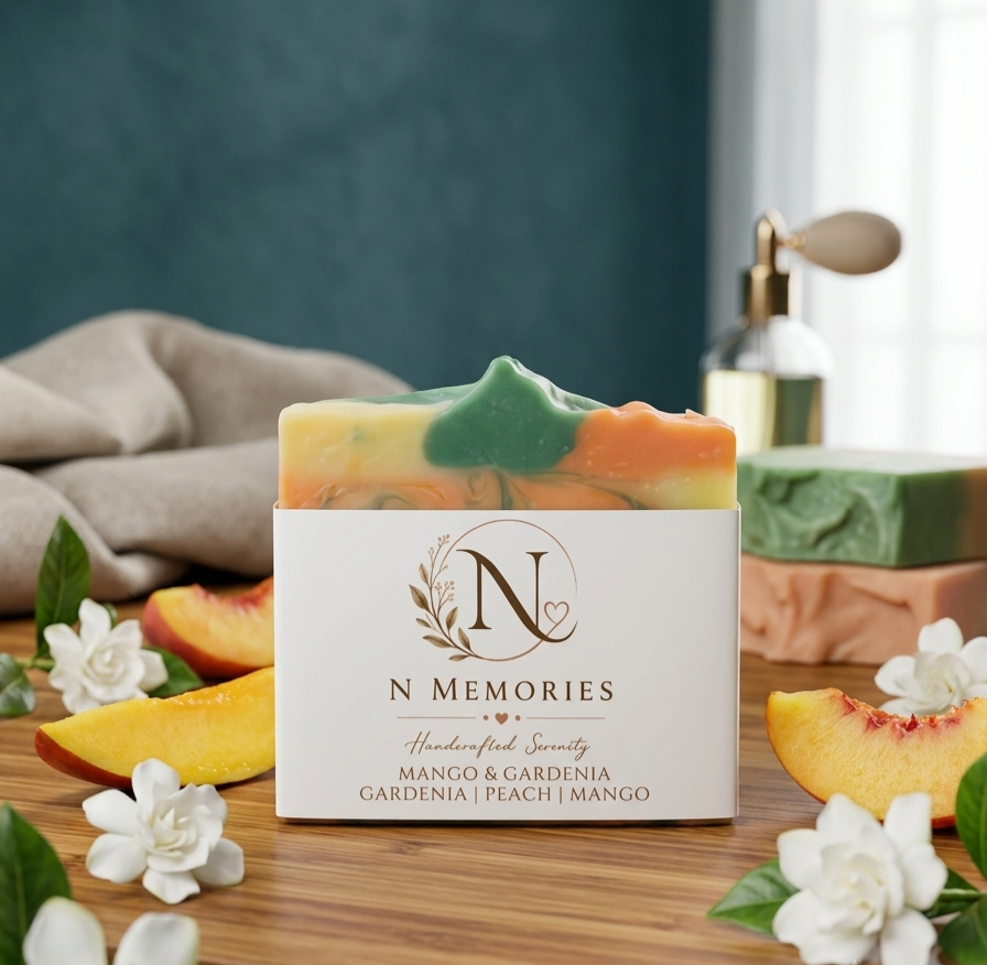 Mango & Gardenia - Handcrafted Artisan Soap Bar 