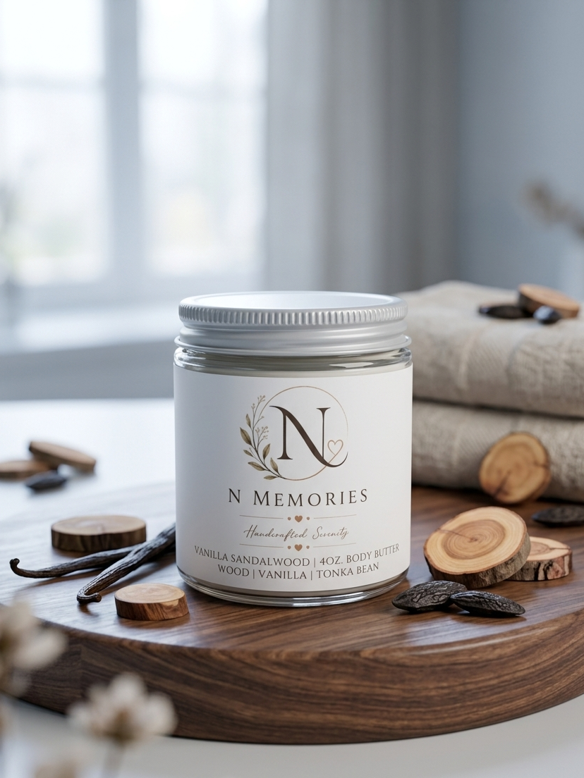 Vanilla Sandalwood Coco-Aloe & Shea Whipped Body Butters